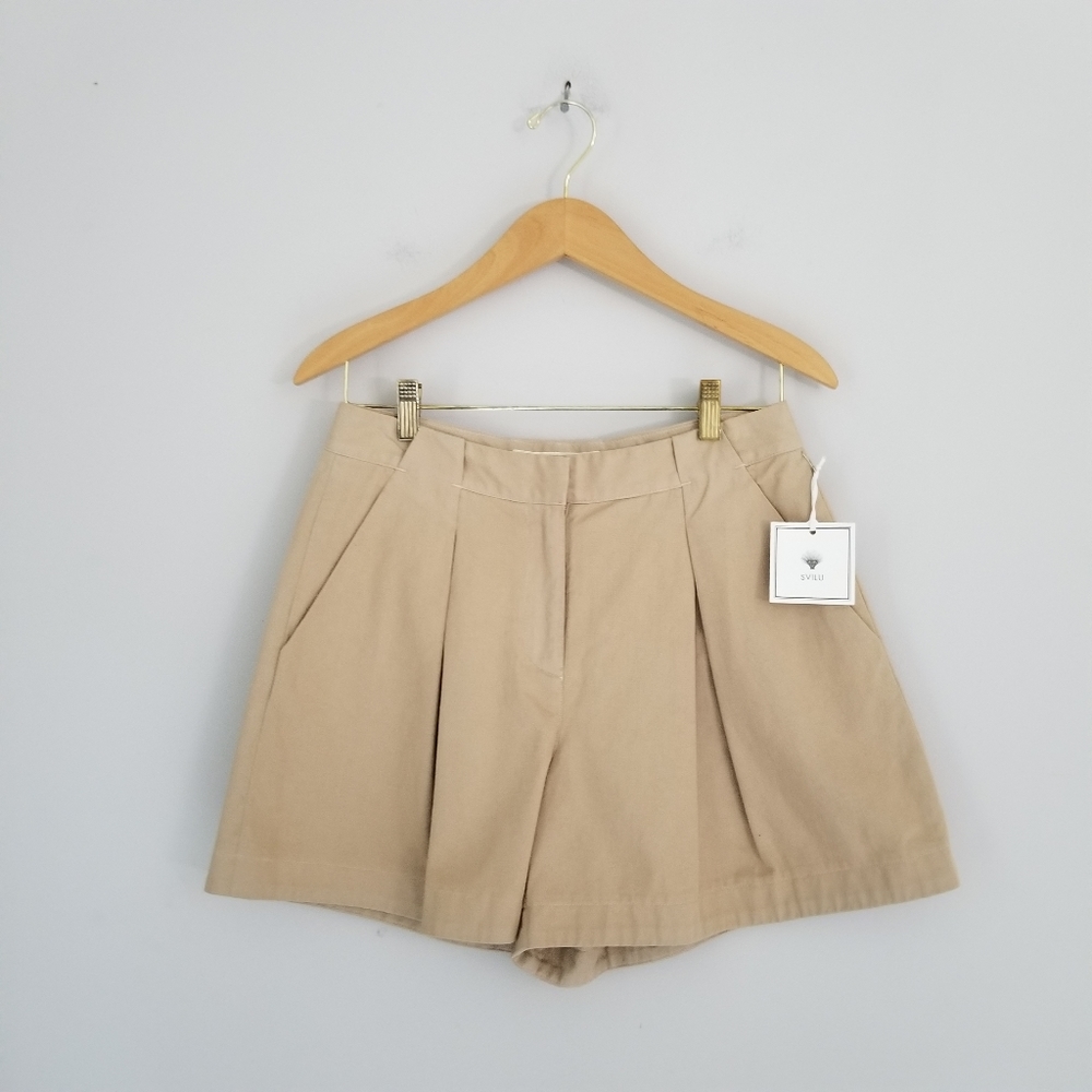 NWT Svilu Organic Cotton Cargo Shorts